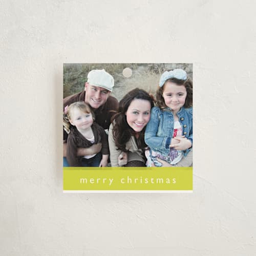 This is a emerald gift tags with standard by Kimberly Nicole called carolina printing on signature in tag