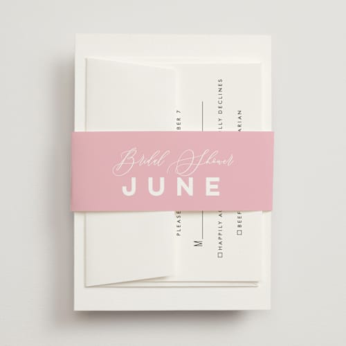 This is a sherbert belly bands with standard by Erin Hodges called untied printing on signature text in belly band