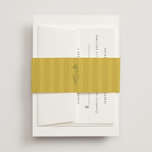 This is a island citrus belly bands with standard by Ani Somi called calia printing on signature text in belly band