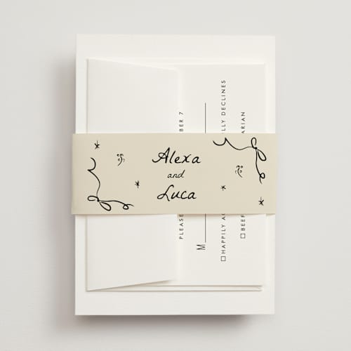 This is a vanilla belly bands with standard by Ani Somi called roses printing on signature text in belly band