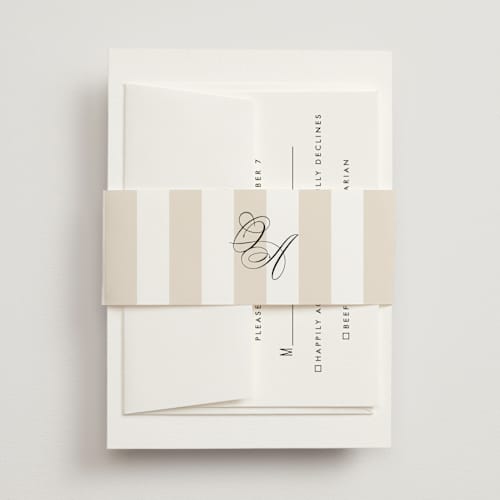 This is a almond belly bands with standard by Eric Clegg called modern romance printing on signature text in belly band