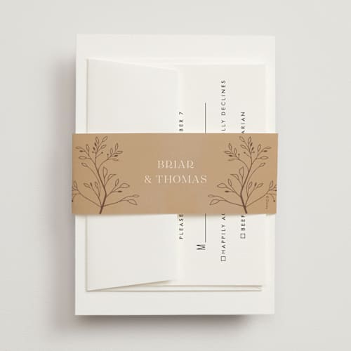 This is a autumn belly bands with standard by Morgan Ramberg called disney storybook printing on signature text in belly band