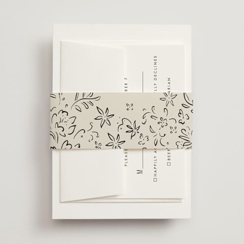 This is a ivory belly bands with standard by Ani Somi called milagro printing on signature text in belly band