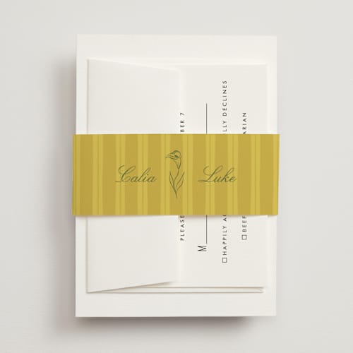 This is a island citrus belly bands with standard by Ani Somi called calia printing on signature text in belly band