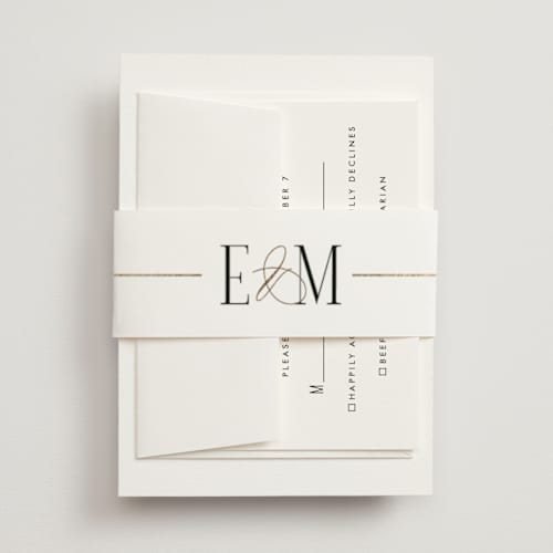This is a silk belly bands with foil pressed by Laura Hankins called linear printing on signature text in belly band