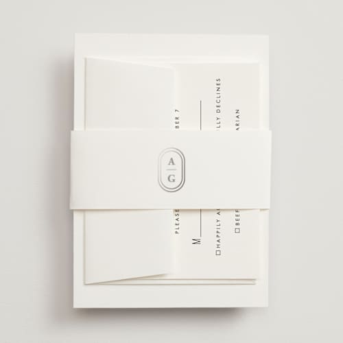 This is a moon belly bands with foil pressed by chocomocacino called cantuccini printing on signature text in belly band