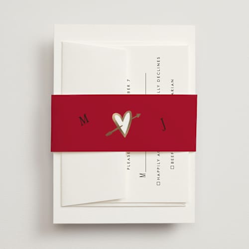 This is a snow belly bands with foil pressed by Ani Somi called amore printing on signature text in belly band