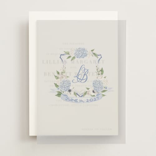 This is a periwinkle vellum overlays with standard by Design Lotus called sweethearts printing on translucent vellum in overlay