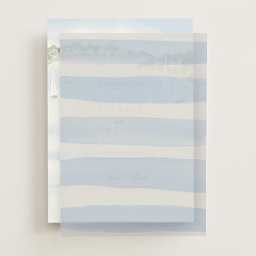 This is a aqua vellum overlays with standard by Jennifer Wick called bristol printing on translucent vellum in overlay