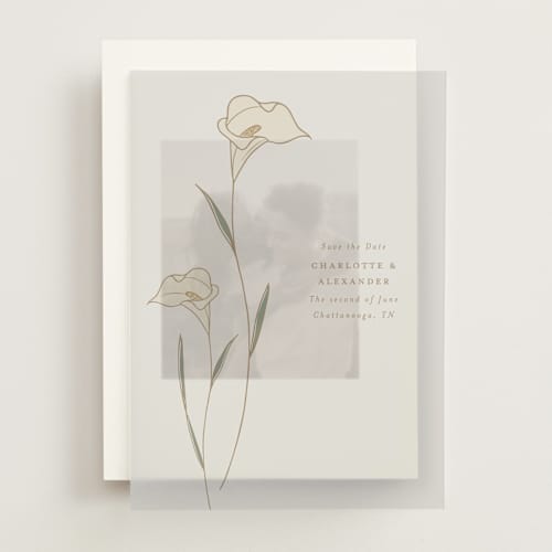 This is a forest vellum overlays with standard by Stacey Meacham called elegant lillies printing on translucent vellum in overlay
