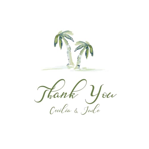 This is a celeste thank you postcards with standard by Pati Cascino called alento printing on signature in postcard