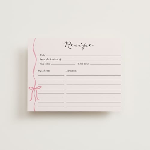 This is a petal bridal shower insert cards with standard by Jackie Crawford called sparkling champagne tower printing on signature in standard