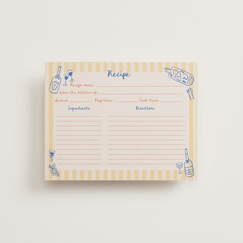 This is a sunshine bridal shower insert cards with standard by Elly called sunny brunch printing on signature in standard