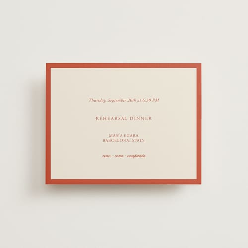 This is a cherry reception cards with standard by Ani Somi called borders printing on signature in standard