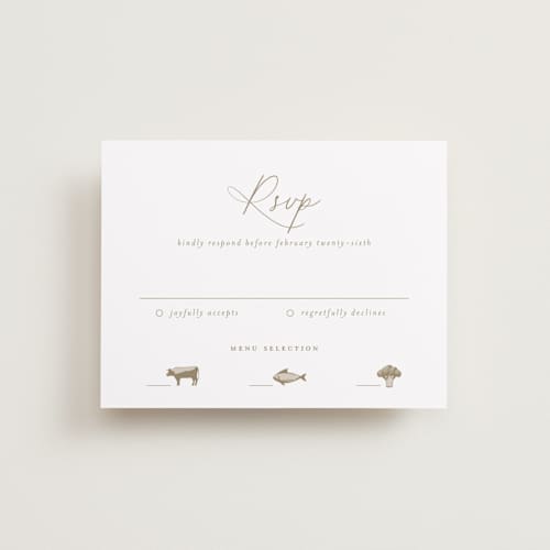 This is a pearl rsvp cards with standard by chocomocacino called spiku printing on signature in standard