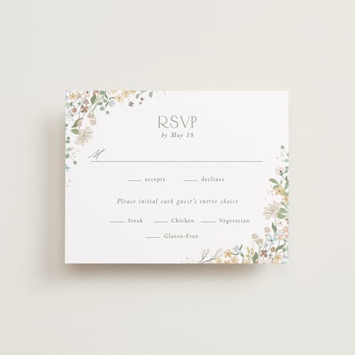 This is a lemongrass rsvp cards with standard by Jennifer Wick called avery printing on signature in standard