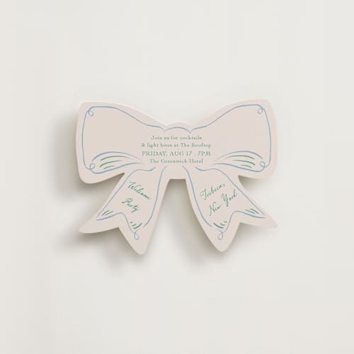 This is a pastel insert cards with standard by Elly called dining printing on signature in standard