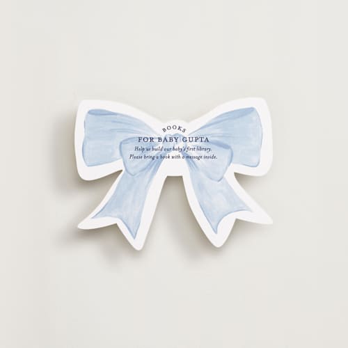 This is a clouds insert cards with standard by Sarah Knight called pinstripe printing on signature in standard