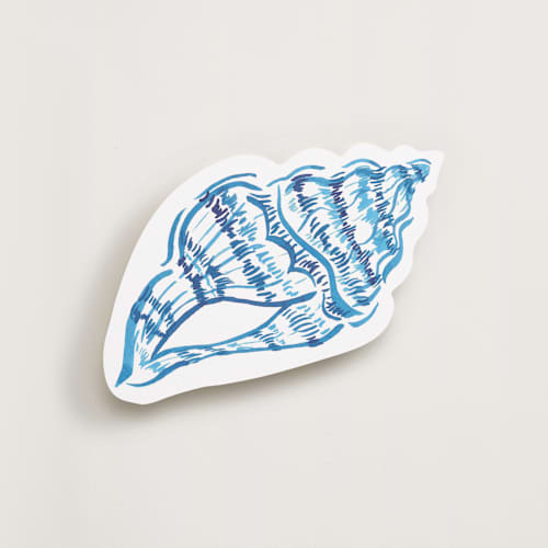 This is a cerulean insert cards with standard by Tamara Hilje called positano printing on signature in standard