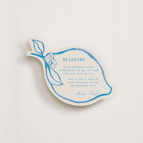 This is a ocean insert cards with standard by Pati Cascino called mediterraneo printing on signature in standard