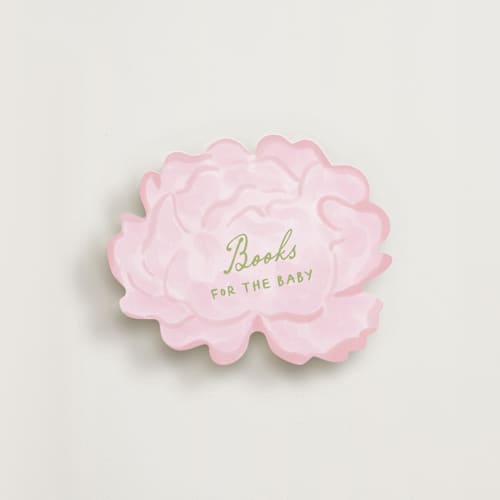 This is a garden glory insert cards with standard by Creo Study called baby in bloom printing on signature in standard