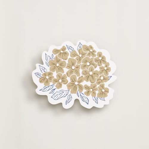 This is a cornflower insert cards with standard by Grae called meet me in the garden printing on signature in standard