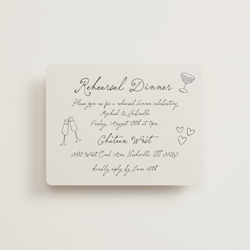 This is a vintage reception cards with standard by Kelly Watkins called felicity printing on signature in standard