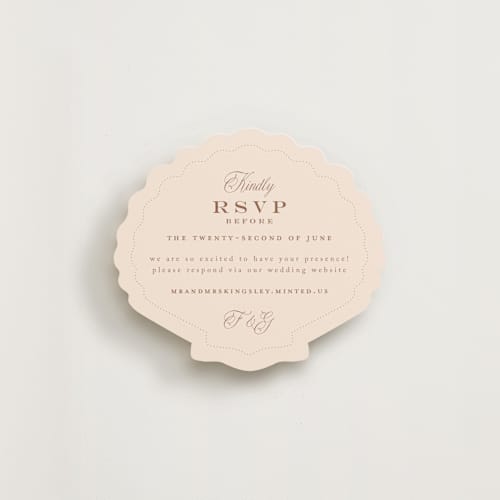 This is a creme insert cards with standard by chocomocacino called trieste printing on signature in standard