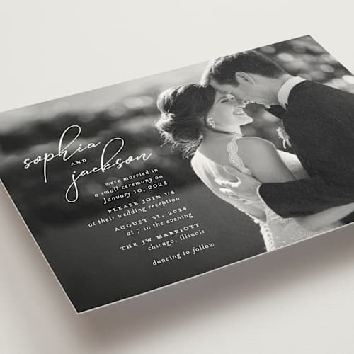 This is a pearl wedding invitations with standard by Laura Hamm called kindly join us printing on signature in standard