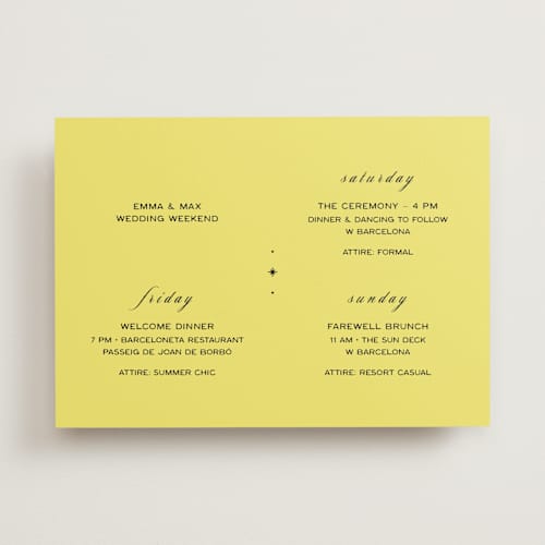 This is a lemon ceremony reception essentials with standard by Ani Somi called in lights printing on signature in standard
