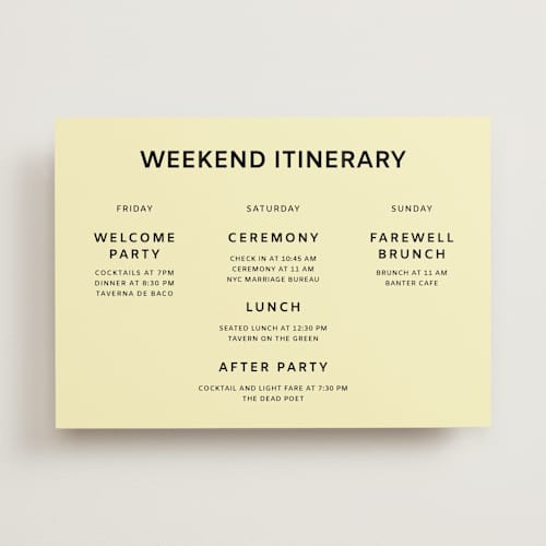 This is a butter ceremony reception essentials with standard by Studio Suku called courthouse printing on signature in standard