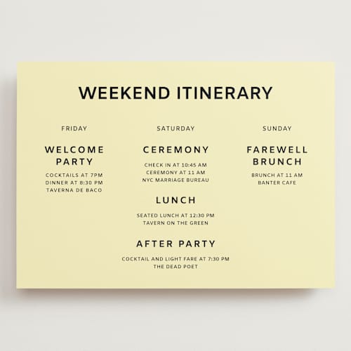 This is a butter ceremony reception essentials with standard by Studio Suku called courthouse printing on signature in grand