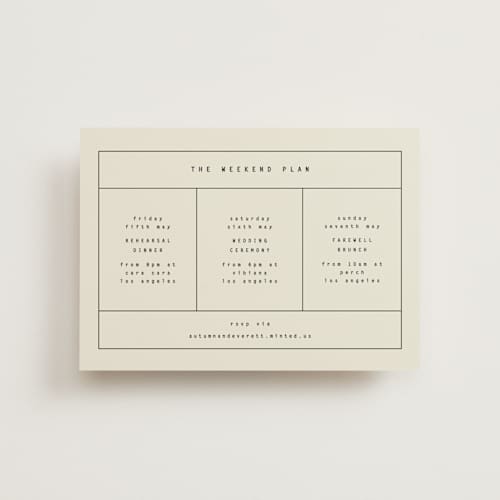 This is a vanilla ceremony reception essentials with standard by Blustery August called nonnette printing on signature in petite