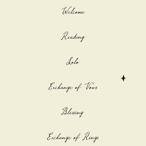 This is a champagne unique wedding programs with standard by Helena Vitto called vintage lovers printing on signature in standard