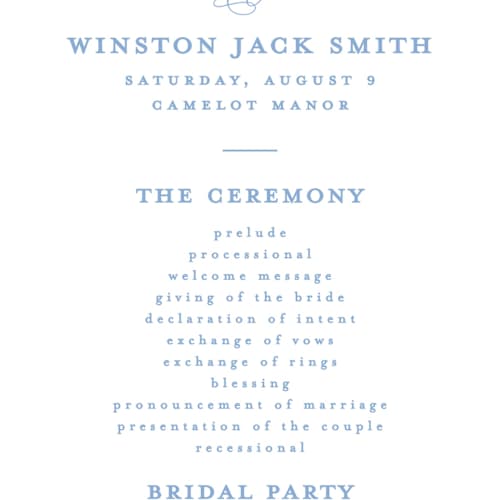 This is a powder unique wedding programs with standard by Creo Study called patterned florals printing on signature in standard