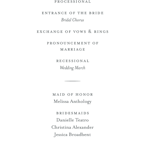 This is a chiffon unique wedding programs with standard by Eric Clegg called together always printing on signature in standard