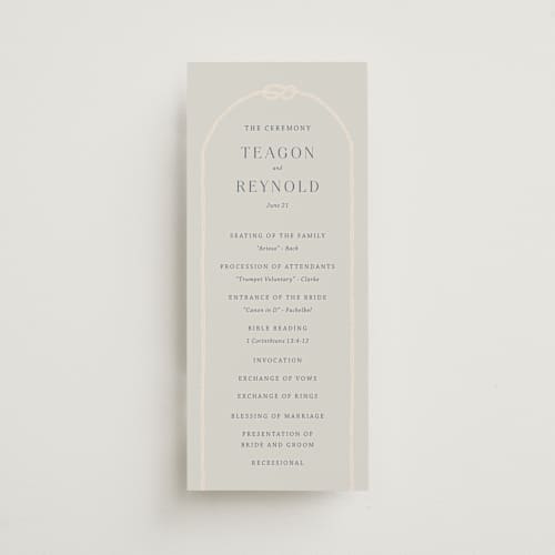This is a sea breeze unique wedding programs with standard by Rebecca Durflinger called nautical nuptials printing on signature in 4x9