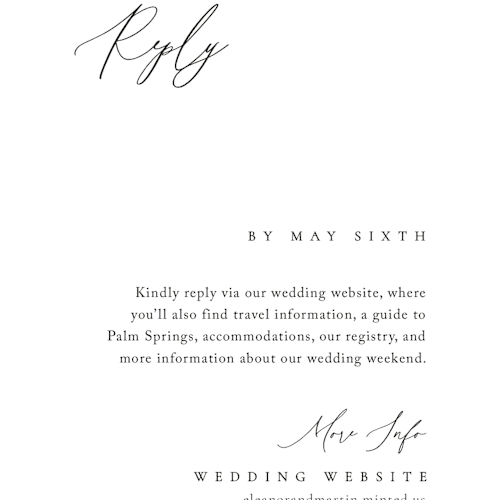 This is a silk rsvp postcards with standard by Kelly Schmidt called corner printing on signature in postcard