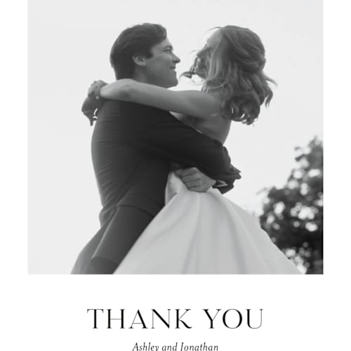 This is a porcelain thank you postcards with standard by Eric Clegg called have and hold printing on signature in postcard