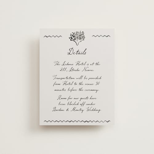 This is a rock enclosure cards with standard by Pati Cascino called puglia printing on signature in standard