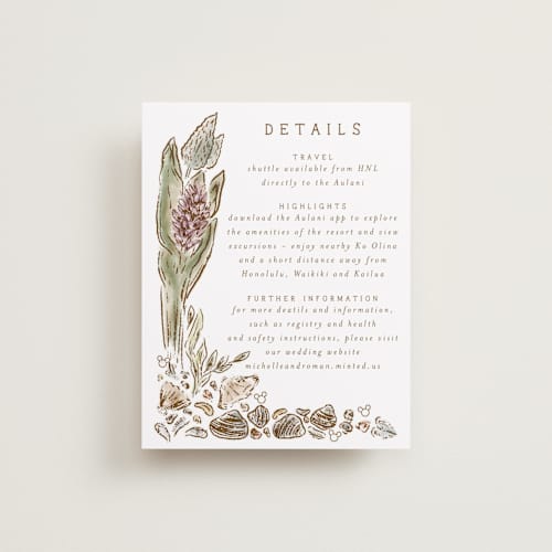 This is a earth enclosure cards with standard by Shiny Penny Studio called disney's mickey mouse tropical frame printing on signature in standard