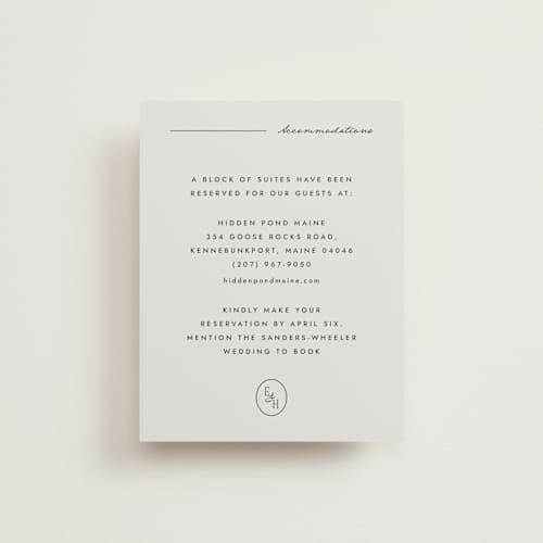 This is a forest enclosure cards with standard by Blustery August called hayes printing on signature in standard