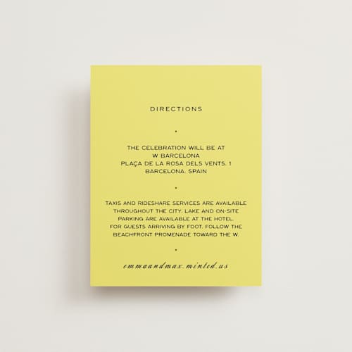 This is a lemon enclosure cards with standard by Ani Somi called in lights printing on signature in standard