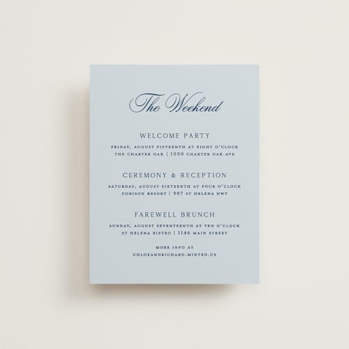 This is a sky enclosure cards with standard by Kelly Schmidt called landscape script printing on signature in standard