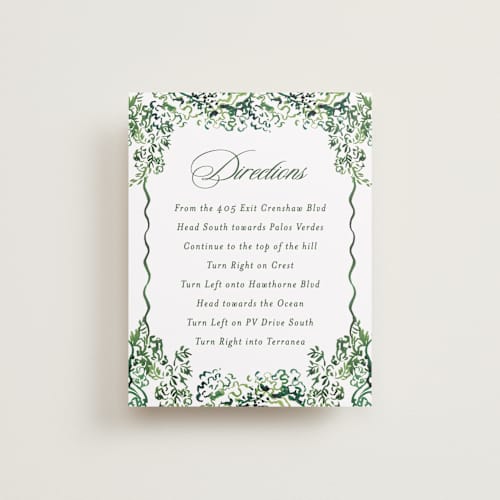 This is a sap enclosure cards with standard by Becky Nimoy called gates and pillars printing on signature in standard