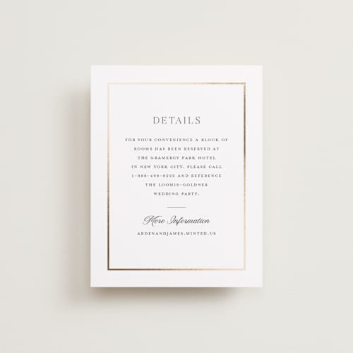 This is a pearl enclosure cards with foil pressed by Stacey Meacham called opulence printing on signature in standard