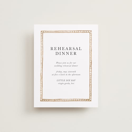 This is a sea reception cards with standard by leslie hamer called americana  printing on signature in standard
