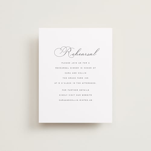 This is a linen reception cards with standard by Olivia Kanaley Inman called limelight printing on signature in standard