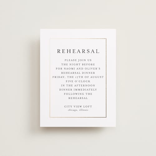 This is a pearl enclosure cards with foil pressed by Nicole Walsh called gilded frame printing on signature in standard