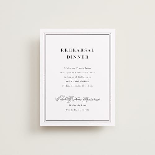 This is a cotton enclosure cards with foil pressed by Jennifer Postorino called polished printing on signature in standard